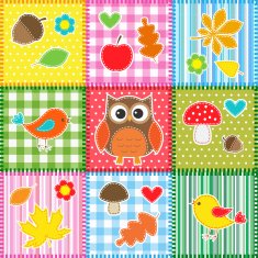 Autumn Patchwork pattern