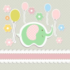 Vintage kid background N2