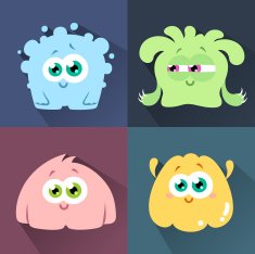 Cute Character Set Six