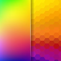 abstract background consisting of hexagons and matt glass N2