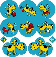 dog character set