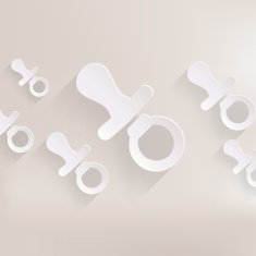 baby pacifier bottle icon N14
