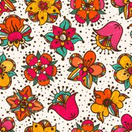 Seamless Floral Pattern N11