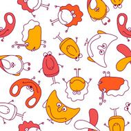 vector seamless pattern N5