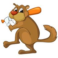 Cartoon Character Beaver