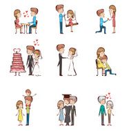 Life cycle of a couple