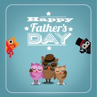 Father&#039;s Day Owl design