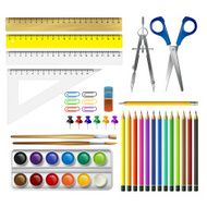 School supplies Vector illustration N4