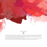 Vector watercolor template N145