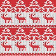 Seamless pattern with winter sweater design N9