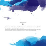 Vector watercolor template N146