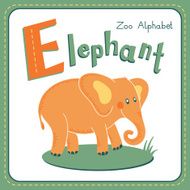 Letter E - Elephant N2