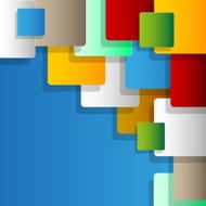 Background of the squares different color