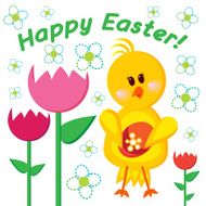 Easter greetings card N5