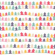 Christmas trees pattern