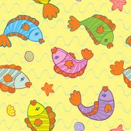 children&#039;s seamless pattern N4