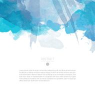 Vector watercolor template N148