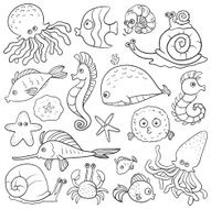 Coloring book (sea life) N3