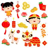 Chinese New Year Vector