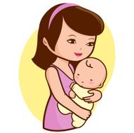 Mother Holding Baby N3
