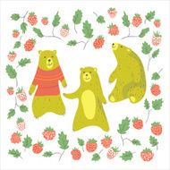 Bear and raspberry N2