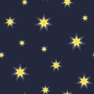 Stars seamless pattern