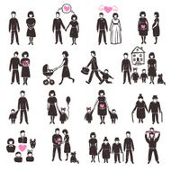 family icon set N13