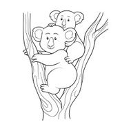 Coloring book (koala) N3