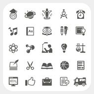 Education Icons Set N4