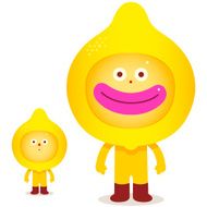 balloon lip citric smile characters