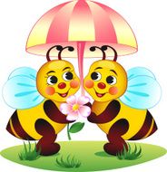The spring bees