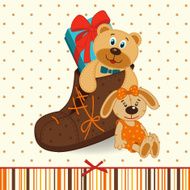 shoes with gifts
