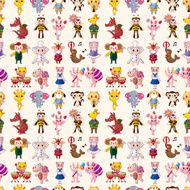 seamless animal pattern N25