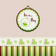 It&#039;s a boy green background