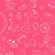 Seamless children background N7