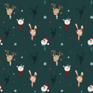 Seasonal Animals Pattern