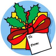 Christmas package icon