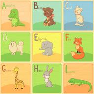 Cute zoo alphabet N4