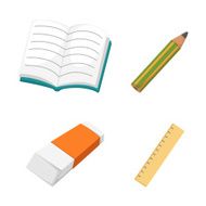 Education set vector