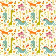 Seamless baby background N93