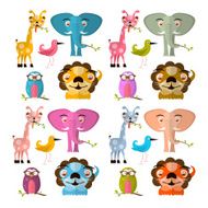 Vector Animals Illustration Set