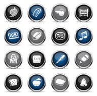 Supergloss Icons - School