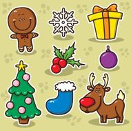 first set of Christmas icons