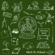 Back To School Doodles N11