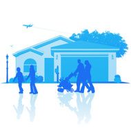 Isolated Neighborhood Scene N7