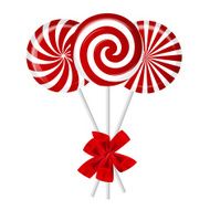 Striped candy vector illustration N6