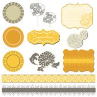Scrapbook Flower Set N2