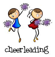 Cheerleaders dancing