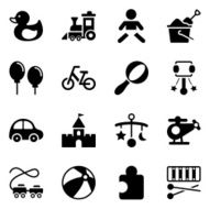 Children Toys Icons