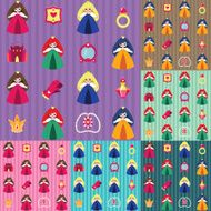 Princess pattern set